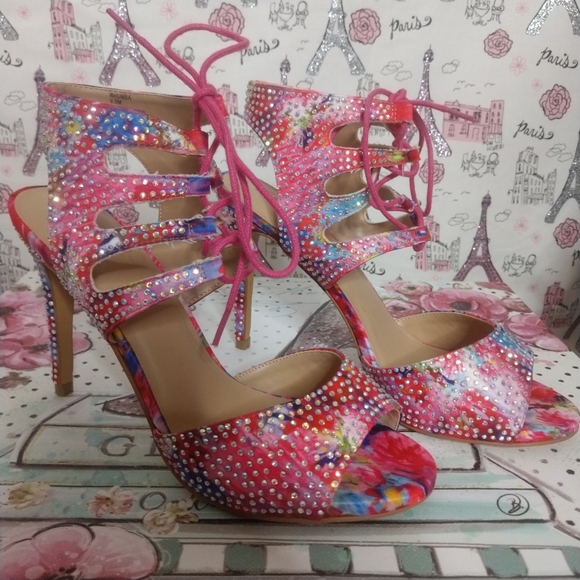 Thalia Sodi Shoes - Thalia Sodi Women's Rhumba Lace up Sandals